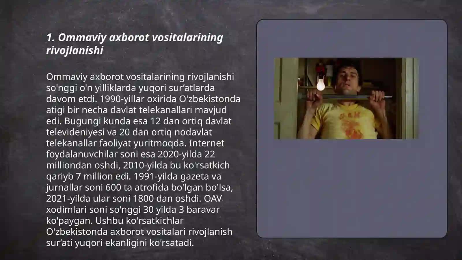 Ommaviy axborot vositalarining rivojlanishi 3
