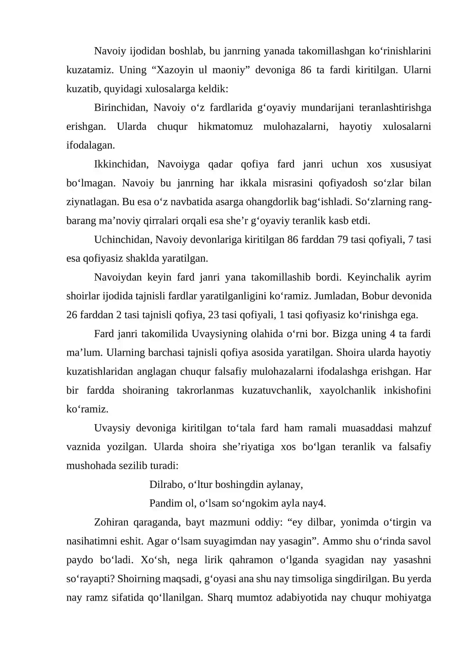 Jahonotin Uvaysiy g'azallari mavzusi va tahlili 3