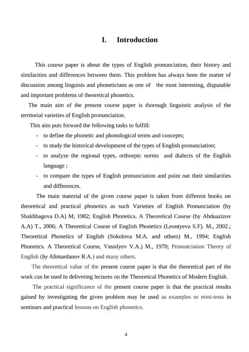 Types of English Pronunciation 3