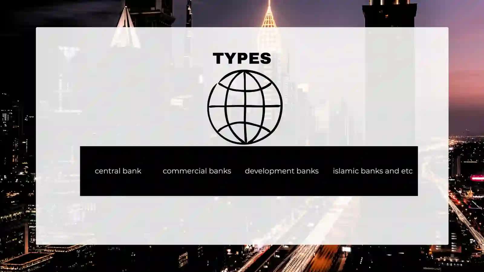 TYPES OF BANKS 3