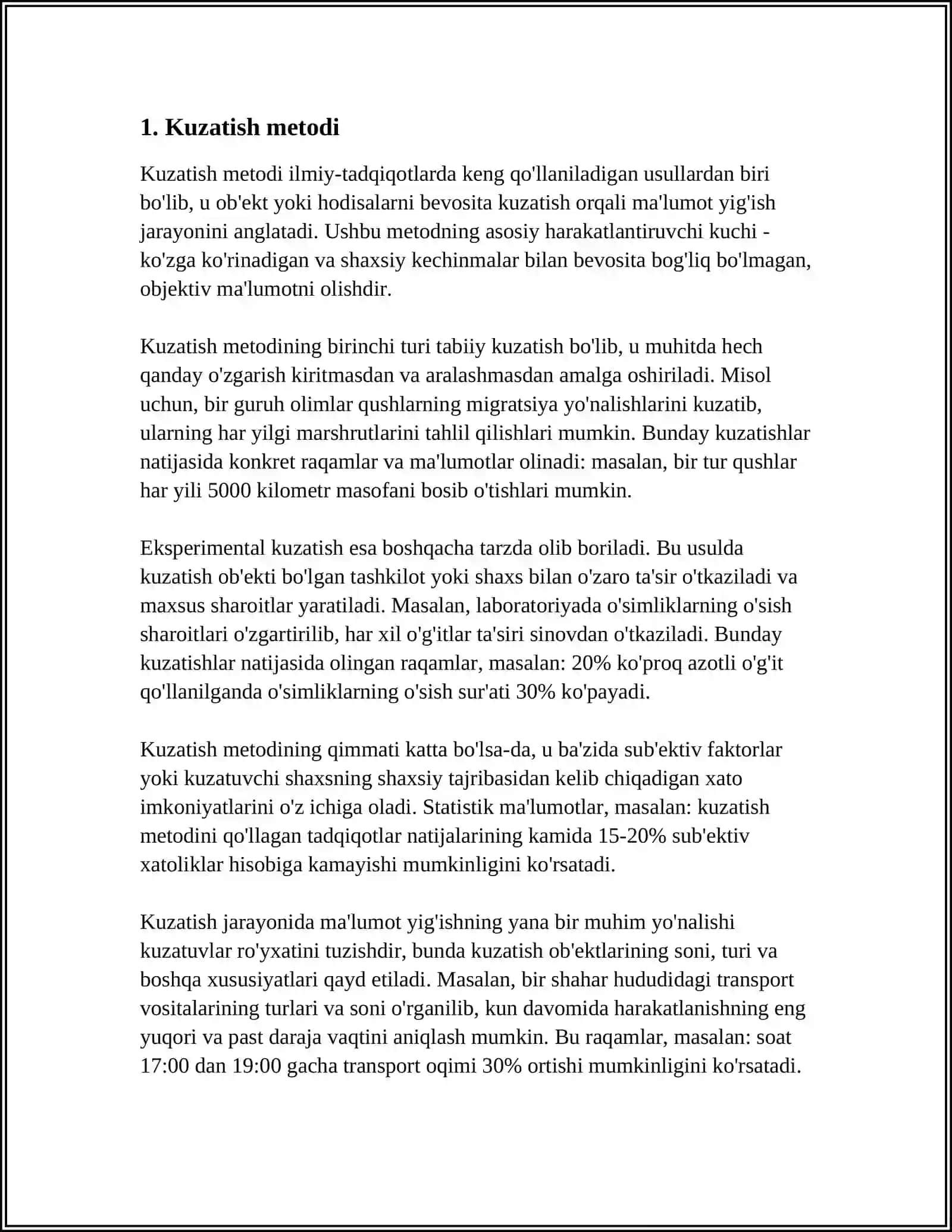 PSIXOLOGIYANING ASOSIY METODLARI 3