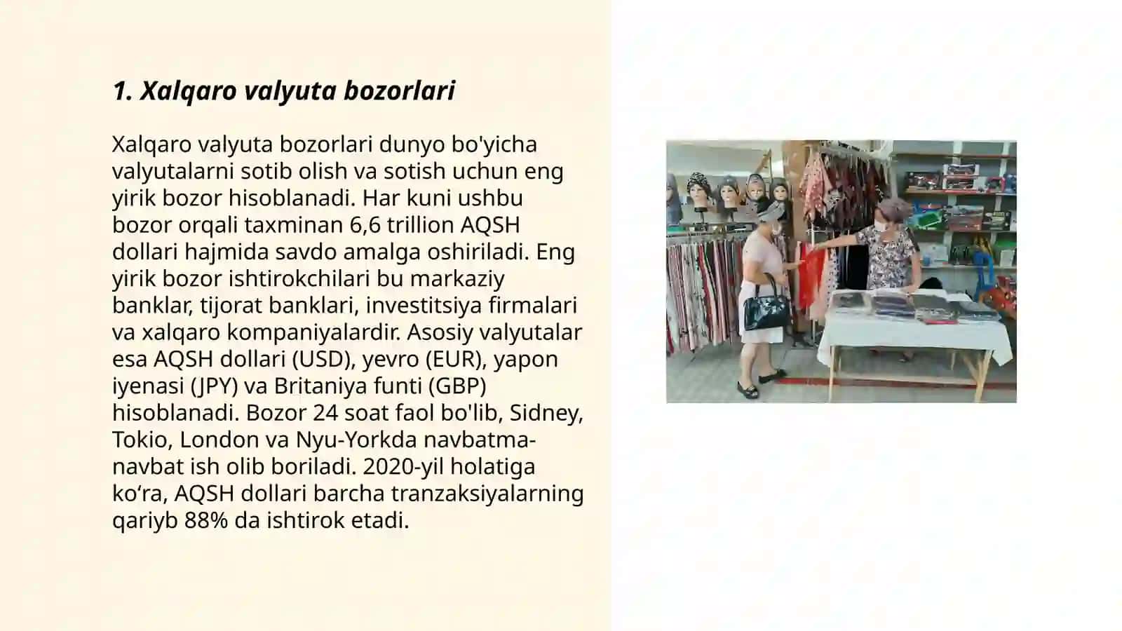 Xalqaro fond bozorlari 3