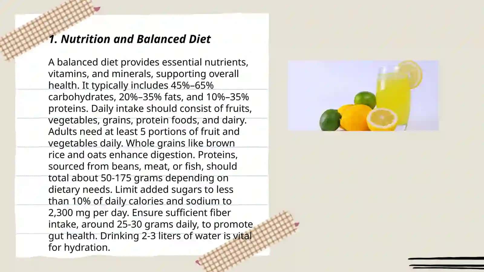 Health tips 3