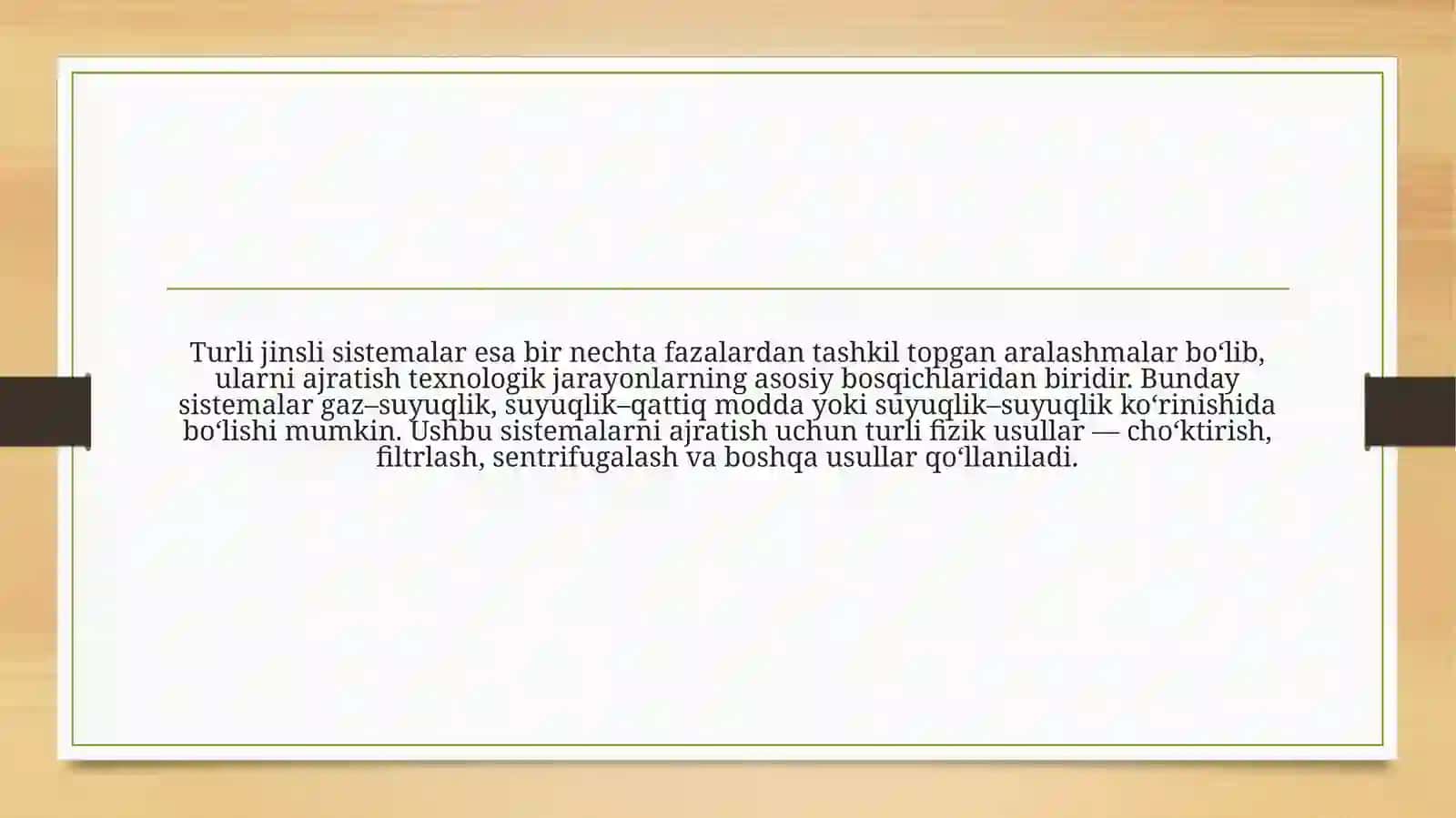 Suyuqliklarning donasimon qatlamdan o'tishi 3