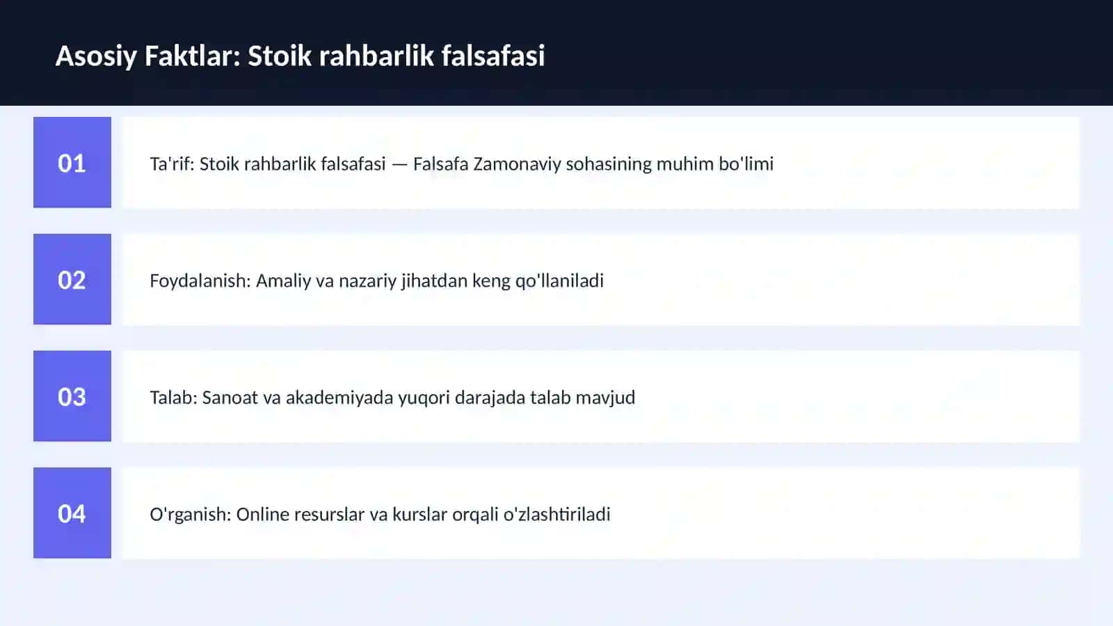 Stoik rahbarlik falsafasi 3