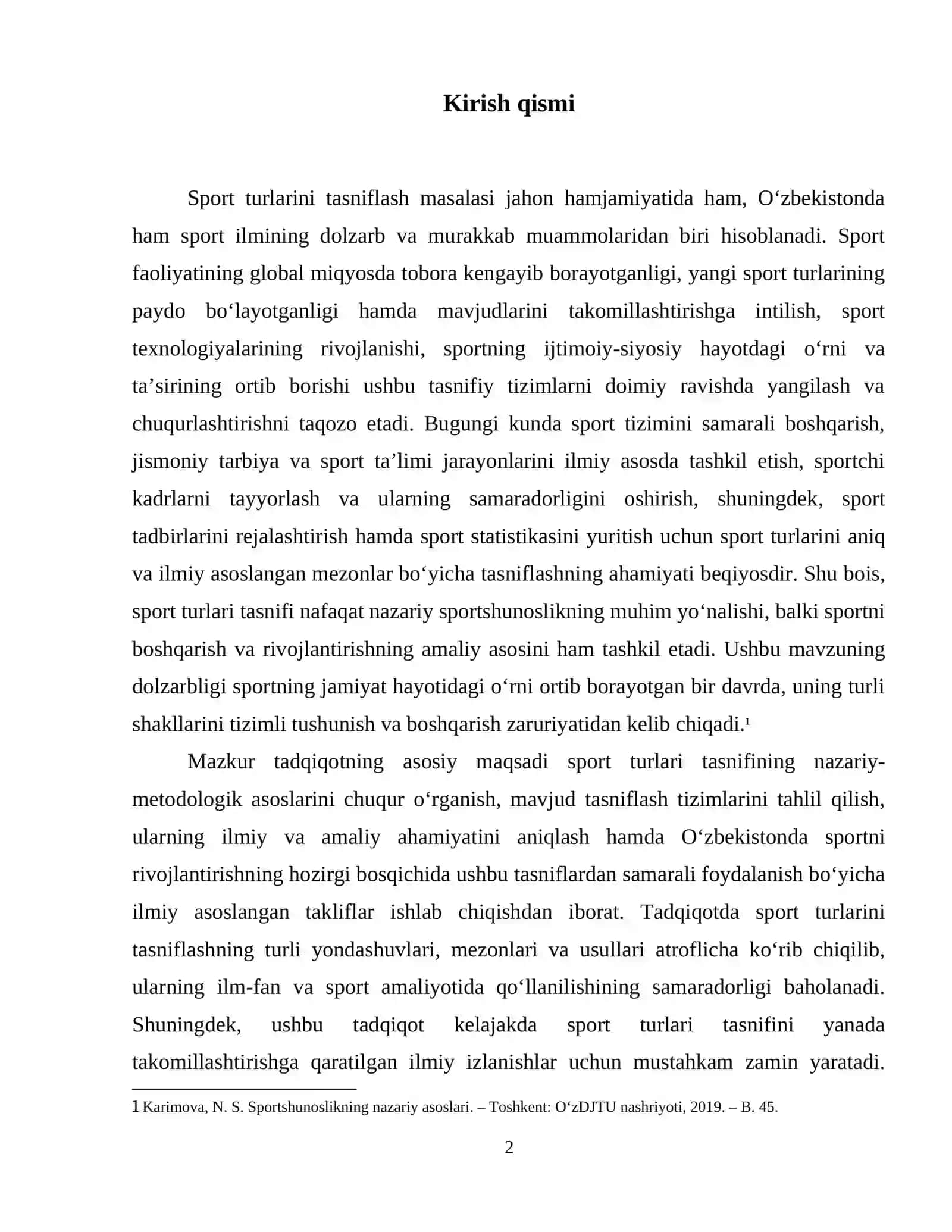 Sport turlari tasnifi 3