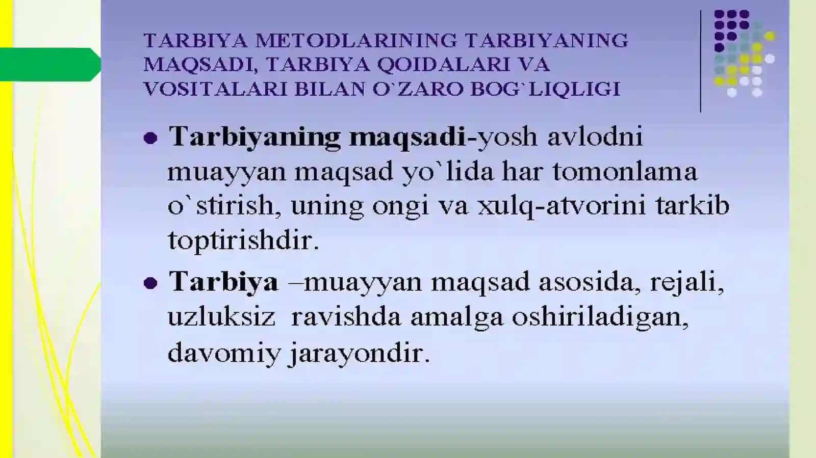 TARBIYA JARAYONI VA UNING QONUNIYATLARI 3