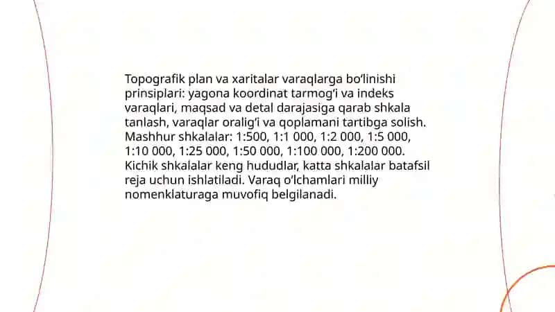 Topografik xaritalar va avtomobil yo'llari 3