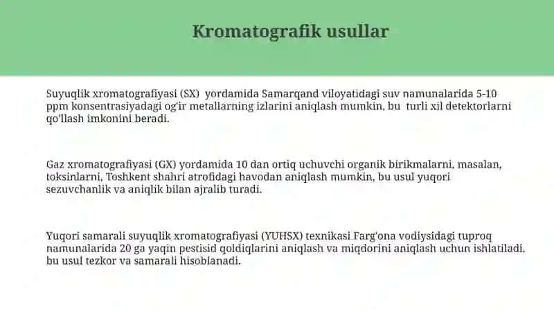 Tashqi muhit ifloslanishi tahlili 3