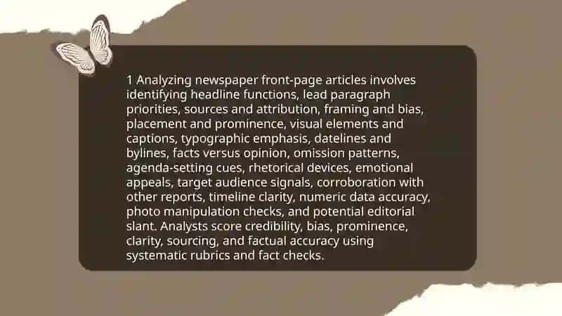 Analyzing Articles Used in Everyday Life 3