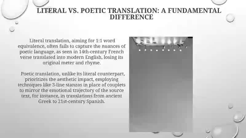 Poetic translation and its peculiarities 3