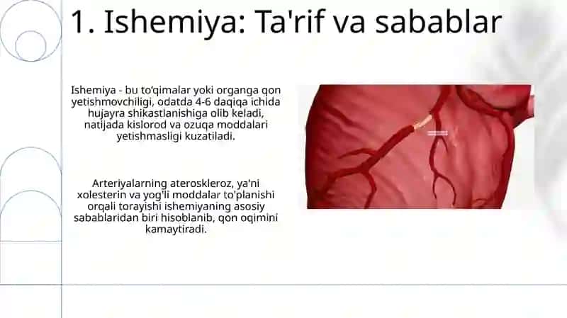 Ishemiya, staz, tromboz va emboliya 3
