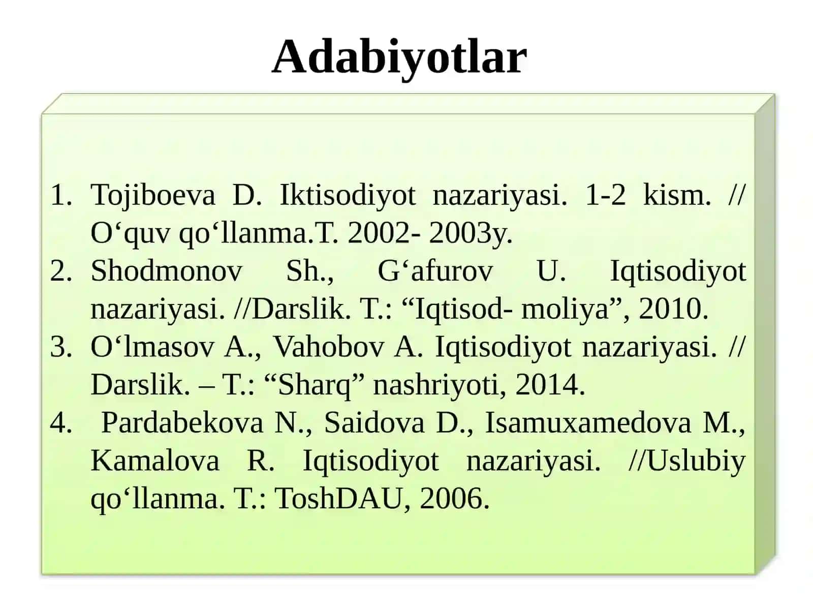 Ishlabchiqarish jarayonivauningnatijalari 3