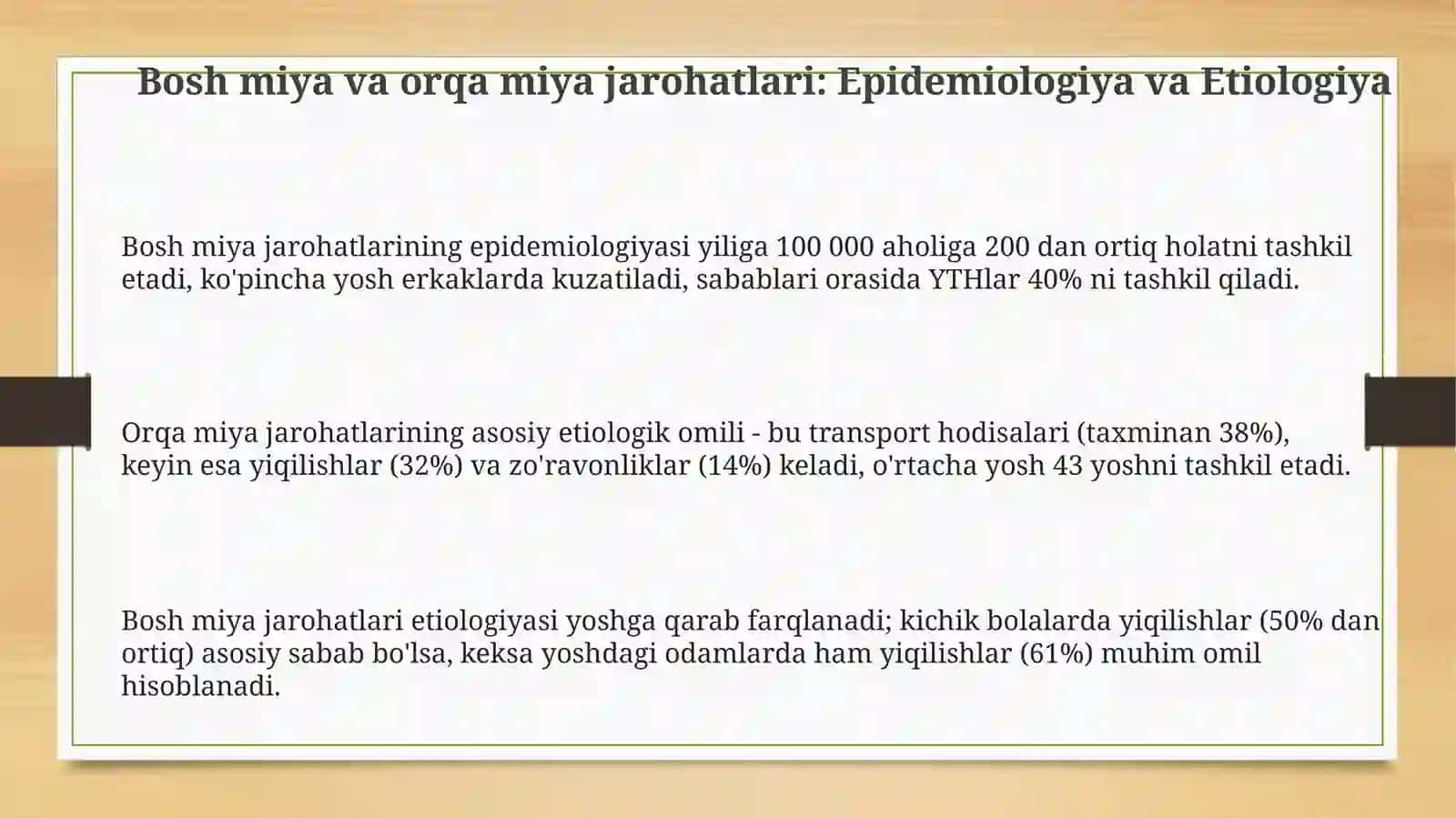 Boshmiyatravmasi.Umurtqapog’anasitravmasi 3
