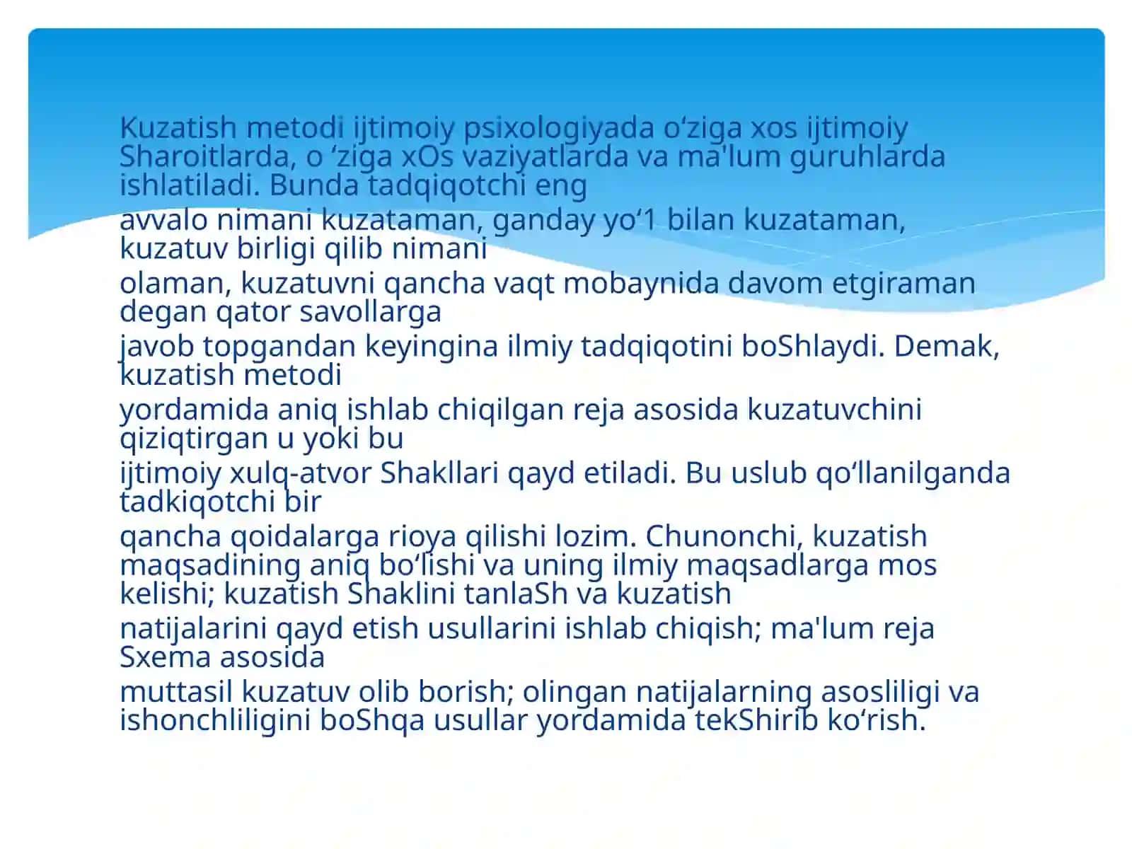Ijtimoiy psixologiya fanining tadqiqot metodlari 3