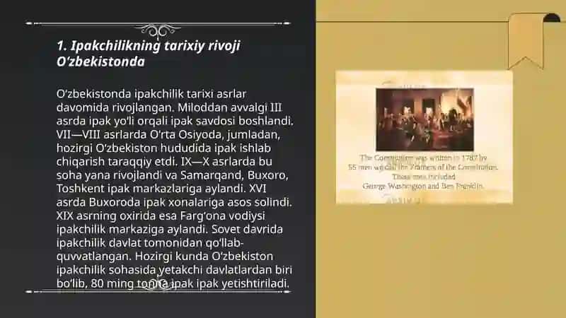 Oʻzbekistonda ipakchilikning rivojlanish bosqichlari 3