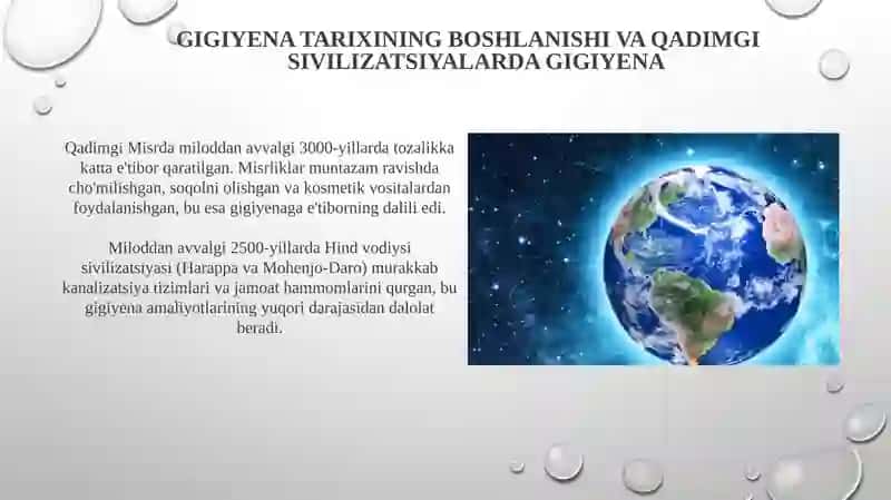 Gigiyenaning rivojlanish tarixi 3