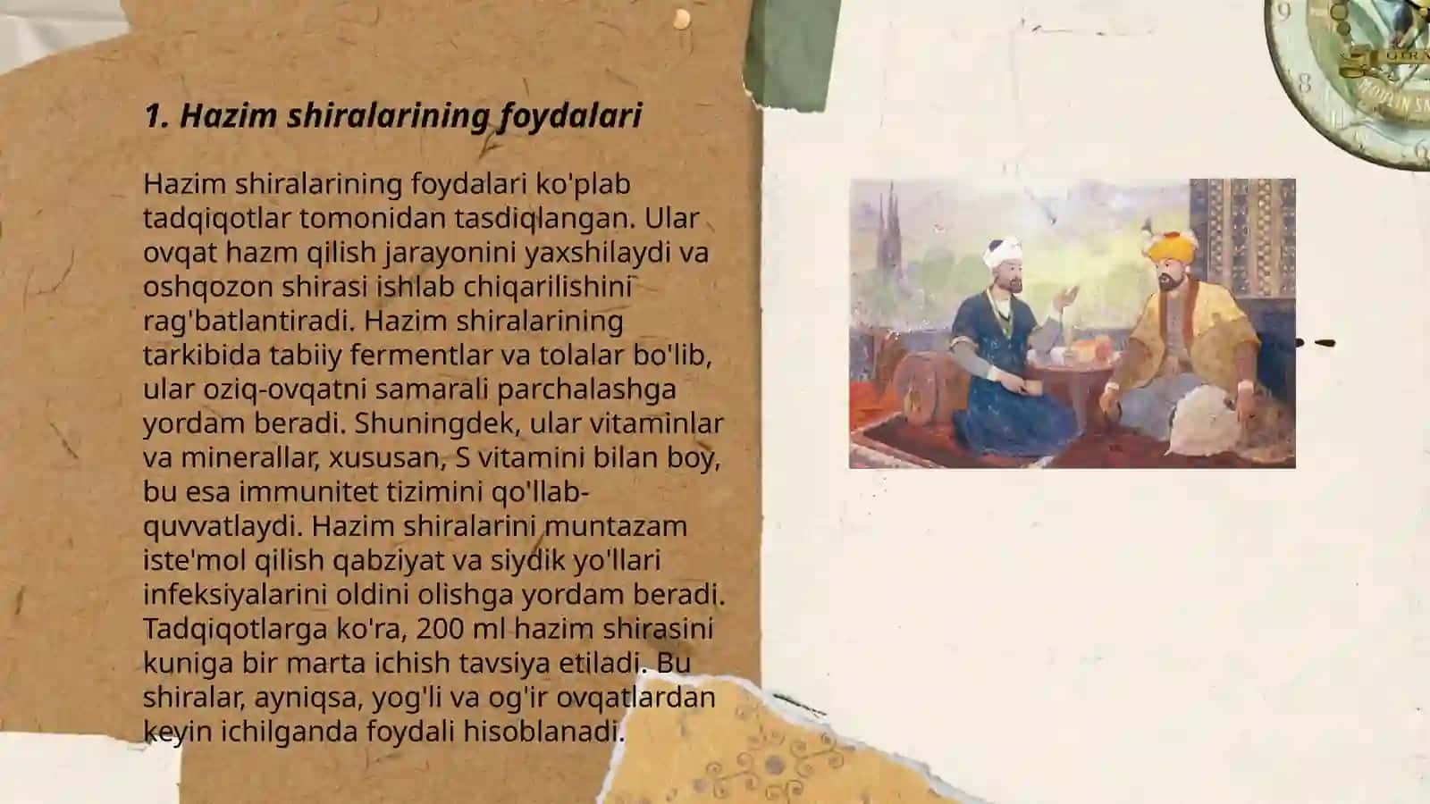 Hazim shiralarining ahamiyati 3