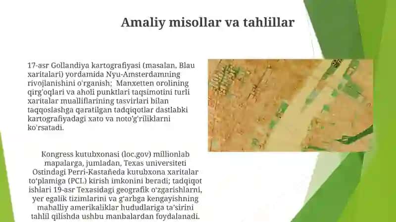 Tarixiy kartografiyani tahlil qilish 3