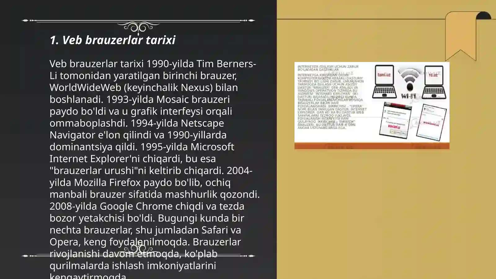 Veb brauzerlar tarixi 3