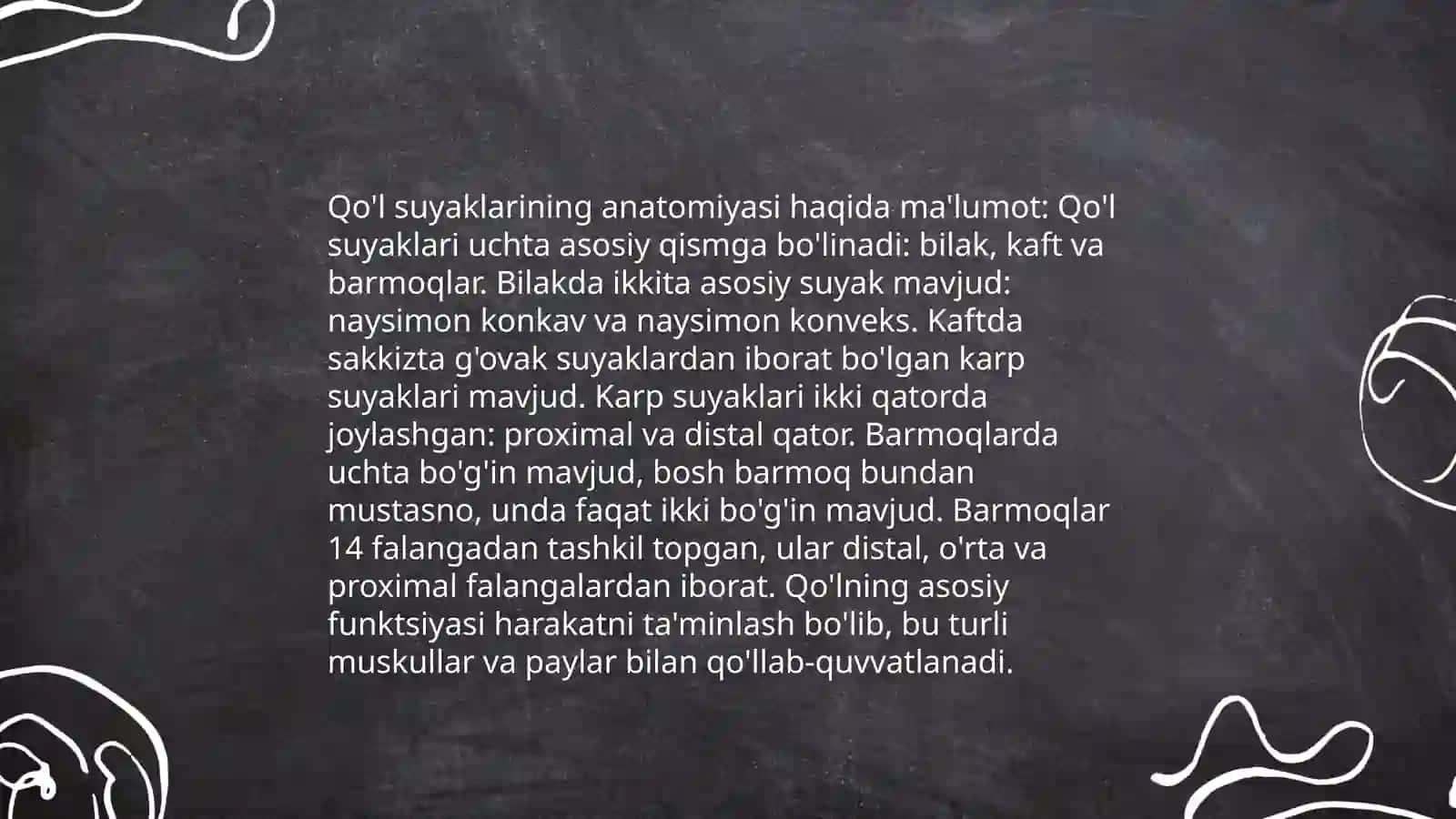 Qo'lning erkin suyaklari birlashmalari 3