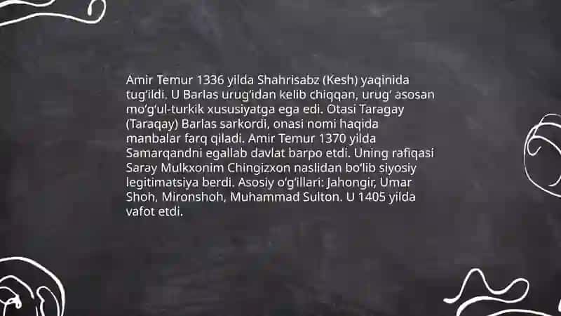 Amir Temur 3