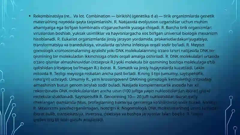 Tibbiyotda DNKrekombinantlariniqo‘lanilishi 3