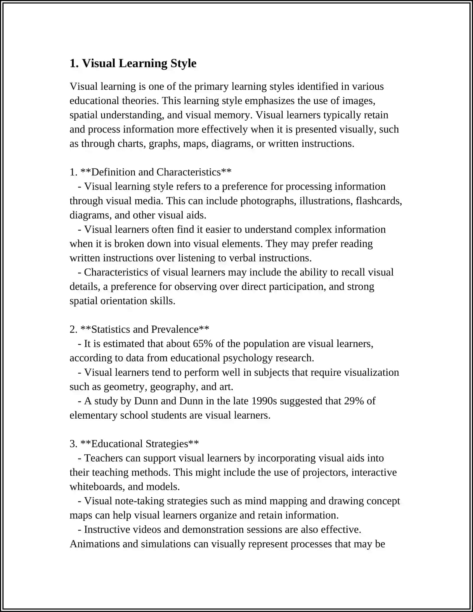 LEARNING STYLES 3