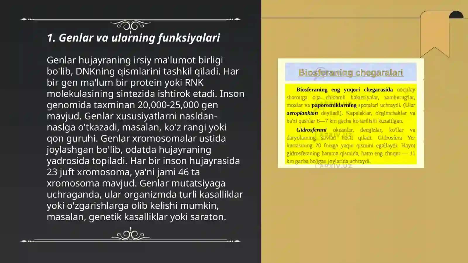 Odam genetikasi 3