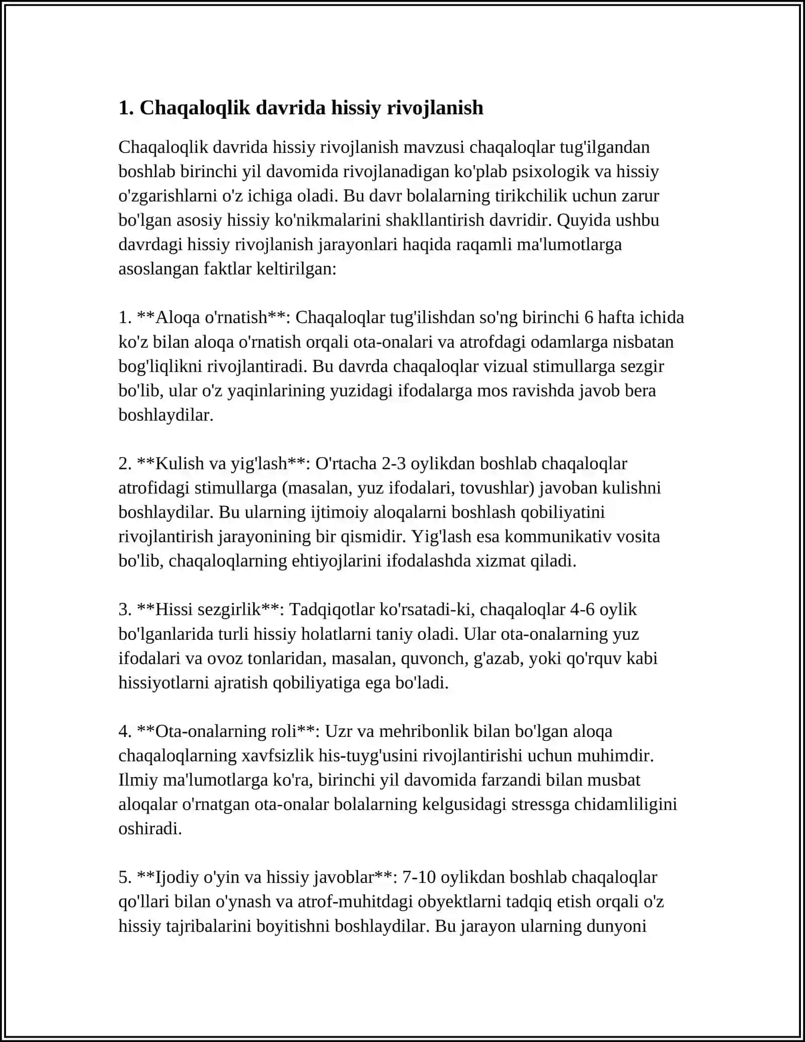 CHAQALOQLIK DAVRINING PSIXOLOGIK JIHATLARI 3