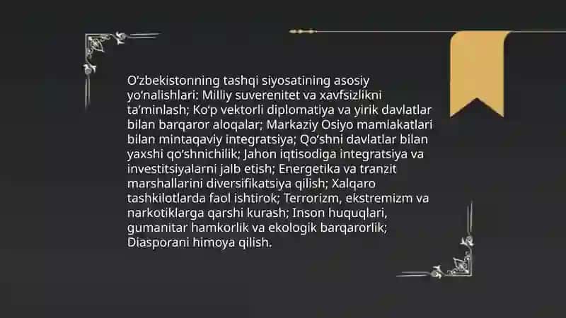 O'zbekiston va Jahon hamjamiyati 3