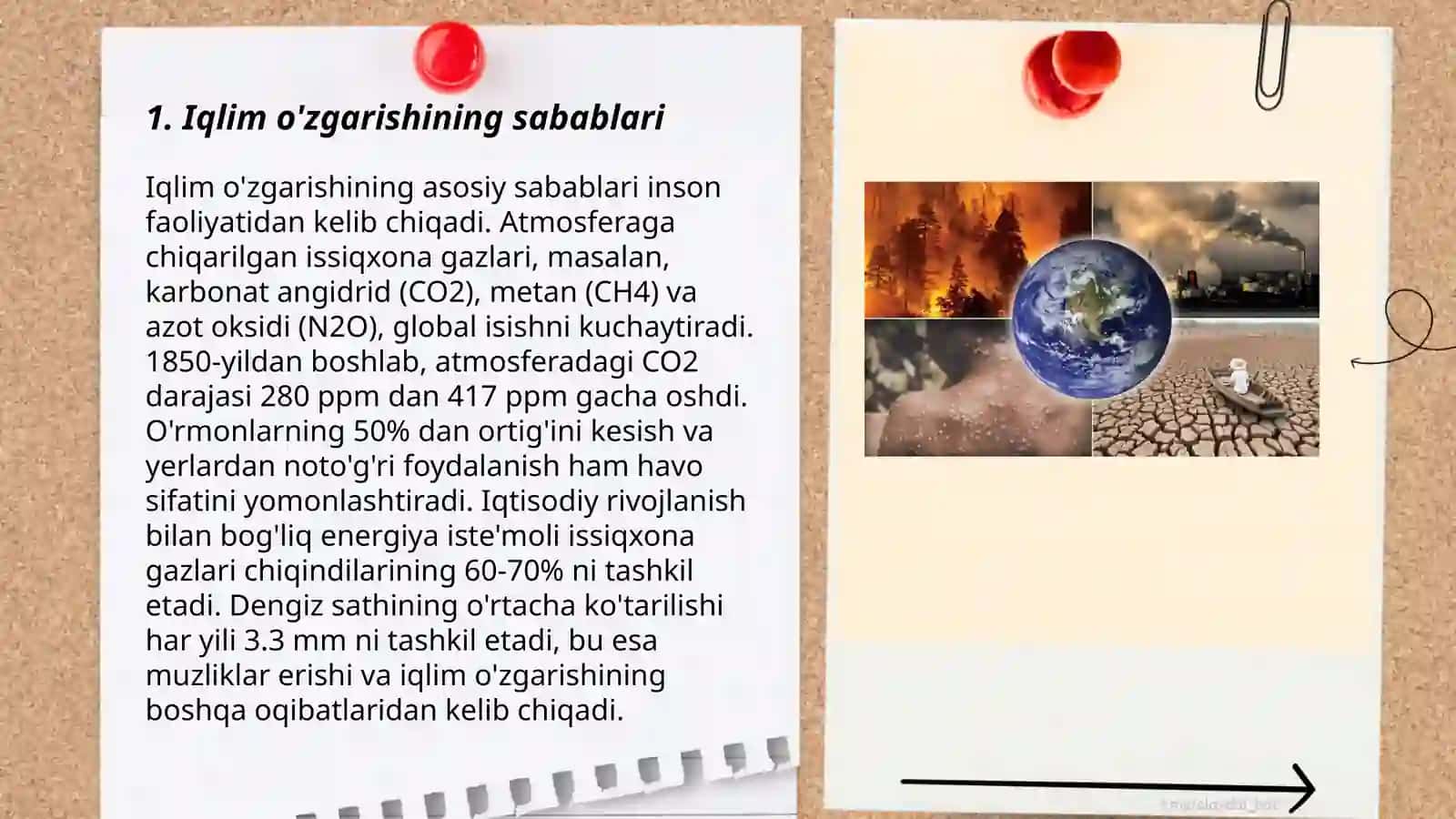 Iqlim òzgarishi muammolari 3