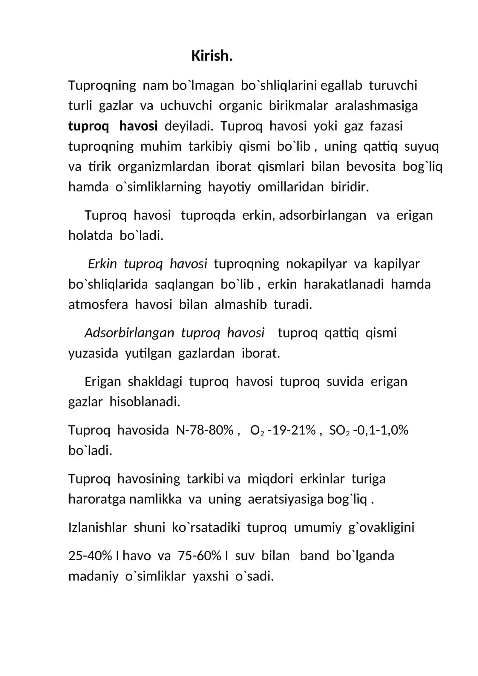 Tuproq havosi 3