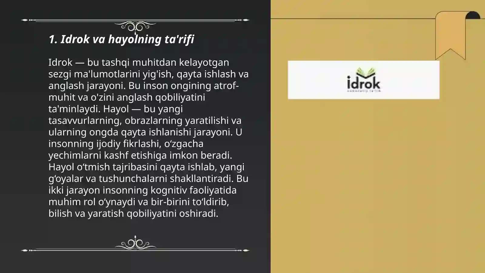 Idrok va Hayol 3