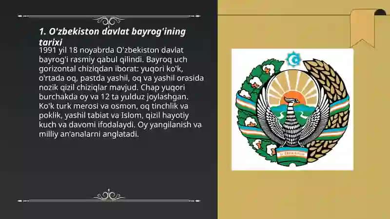 O'zbekiston Ramzlari 3