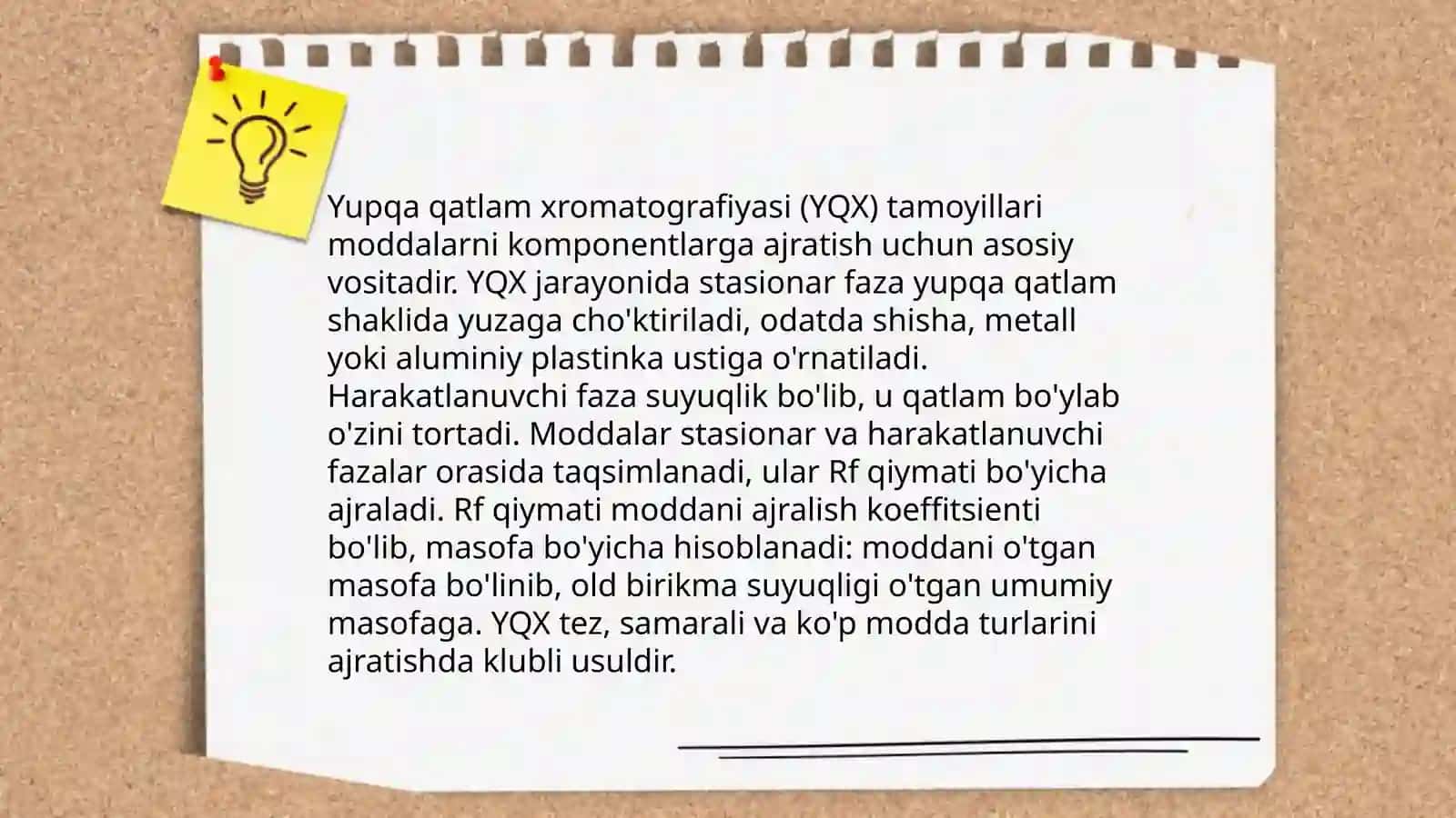 Yupqa qatlam xromatografiyasi 3