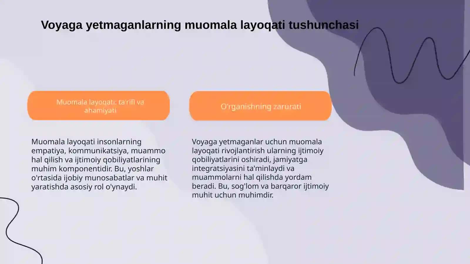 Voyaga yetmaganlarning muomala layoqati 3