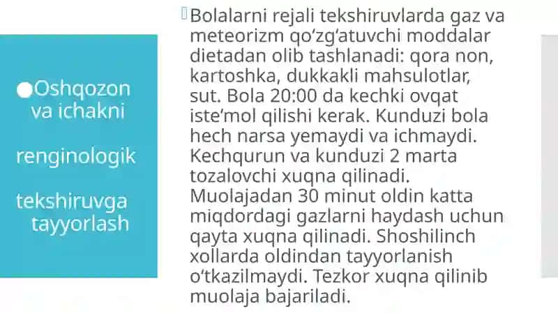 XIRURGIK BEMORLARNI OPERATSIYAGA TAYYORLASH 3
