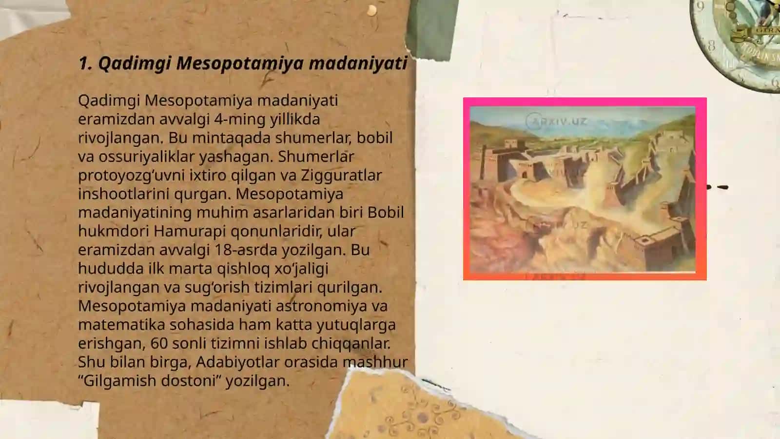 Qadimgi Mesapotamiya Madaniyati 3