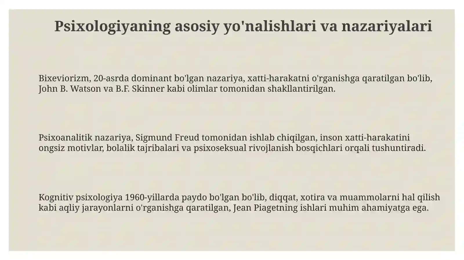 Psixologik malumot 3