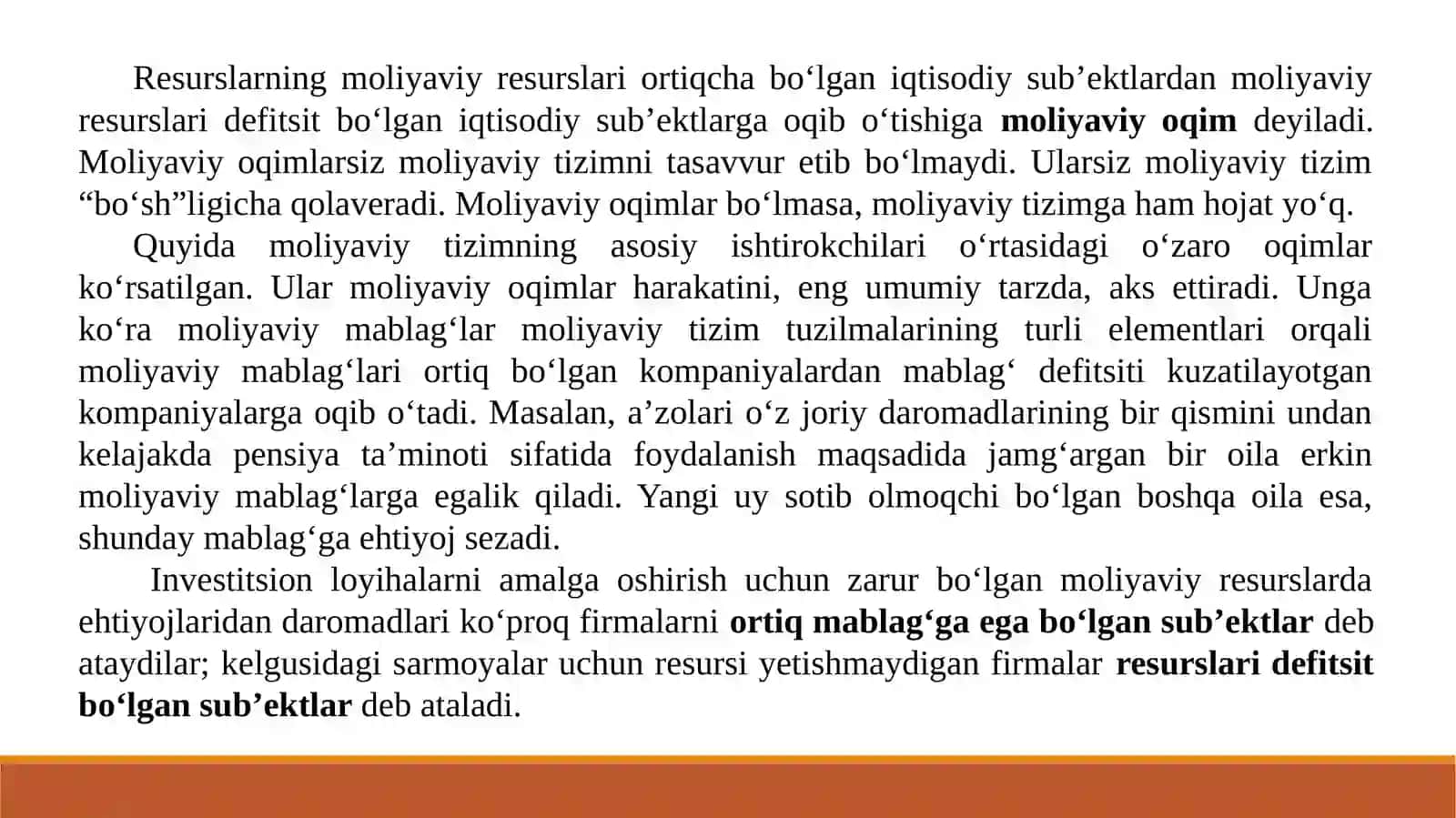 ZAMONAVIY MOLIYA 3