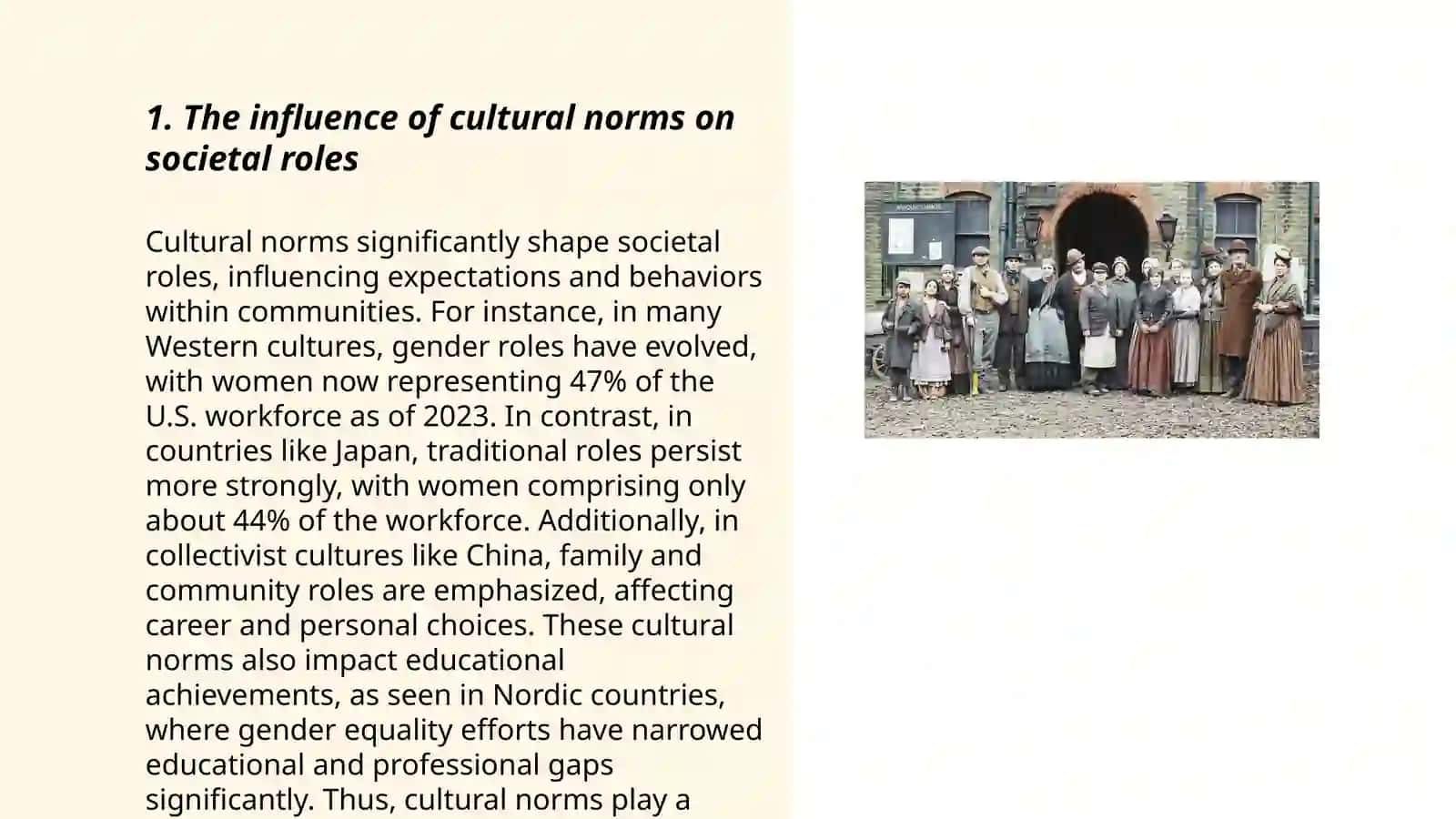 The role of society in different cultures 3