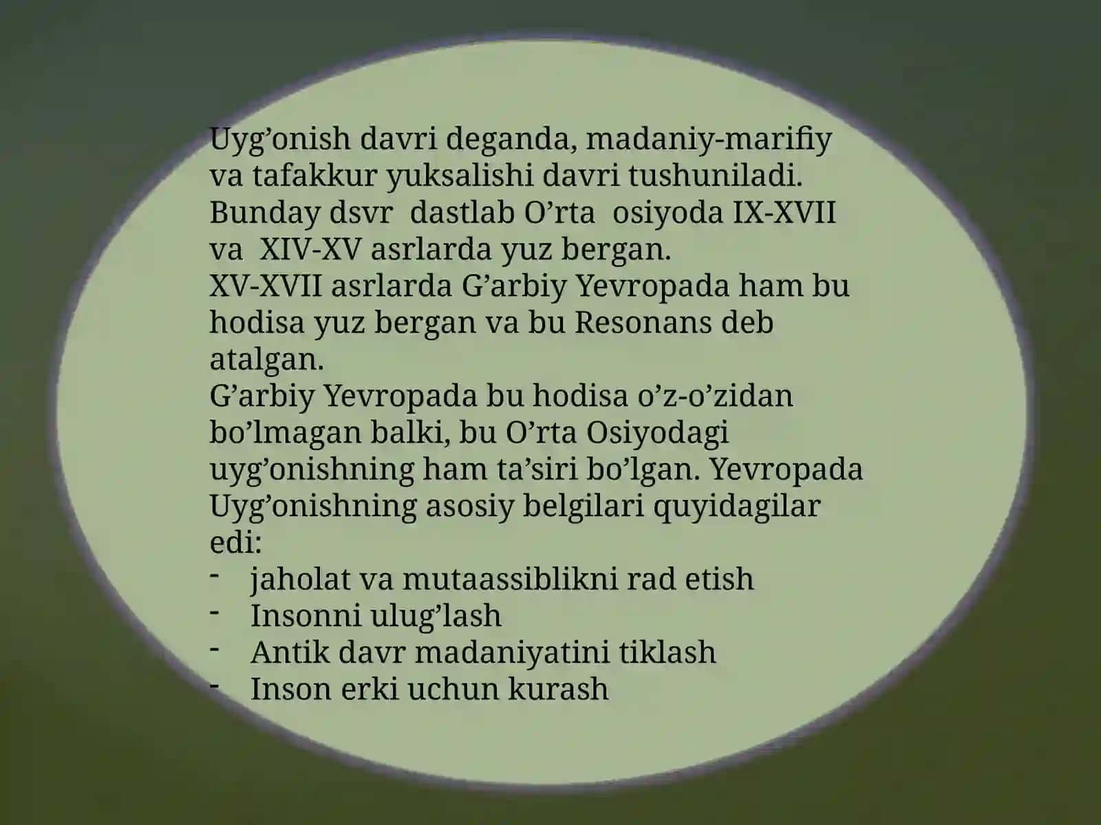Yevropa Uyg’onish davri 3