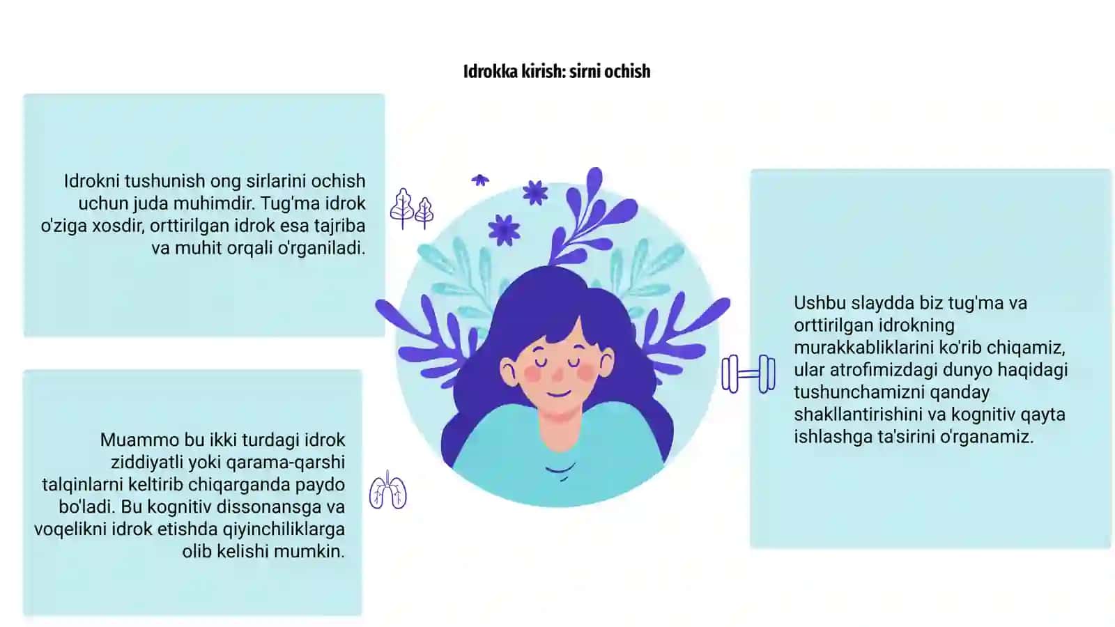 Tug'ma va ortirilgan idrok muamosi 3