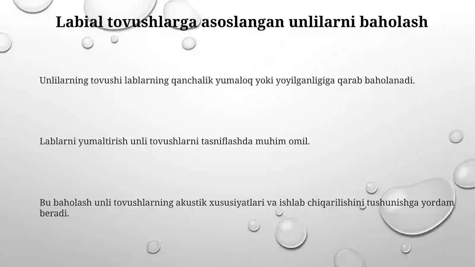 Undoshtovushlardadarajalanish 3