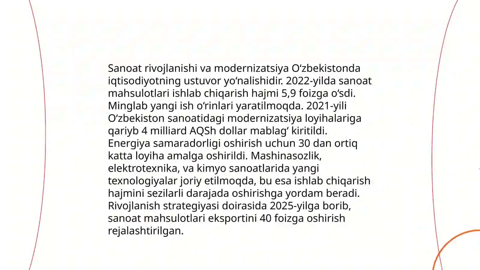 Oʻzbekiston Respublikasining ijtimoiy iqtisodiy oʻzgarishlari 3