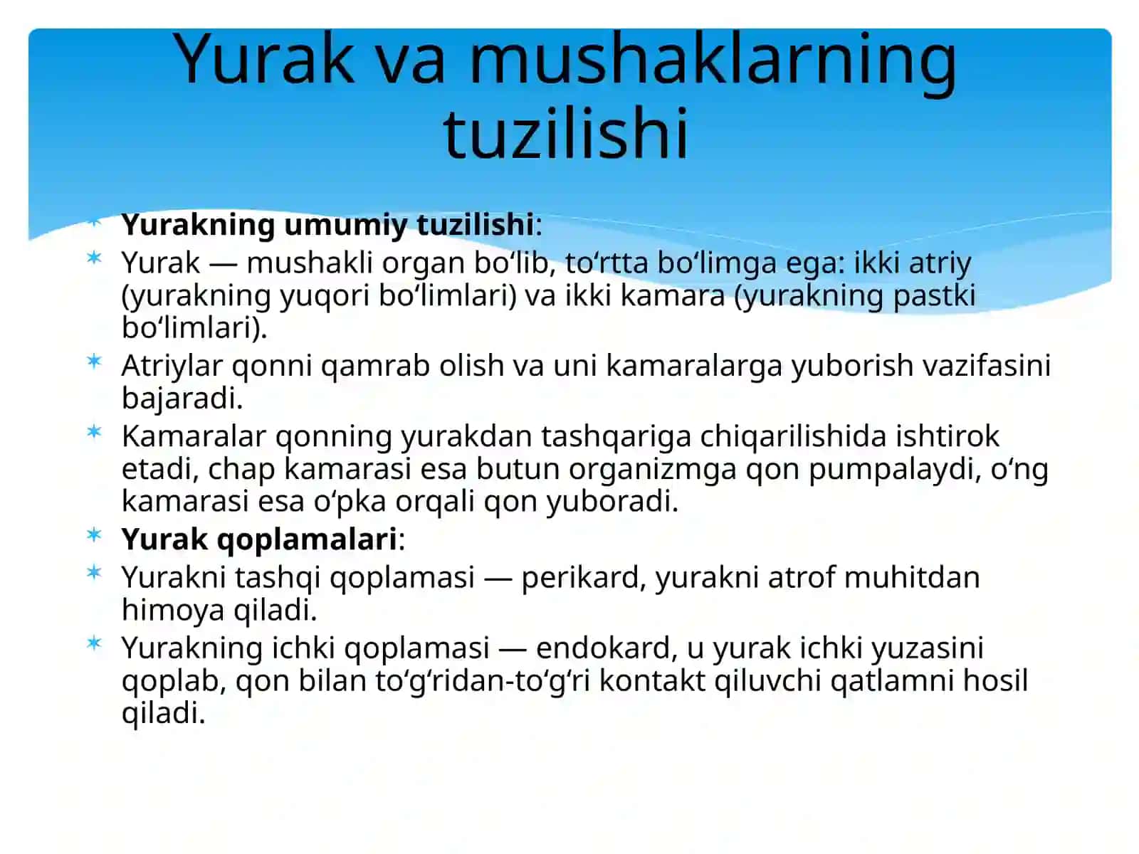 Yurak va mushak biokimyosi 3