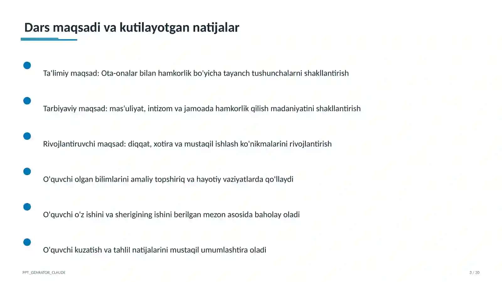 Ota-onalar bilan hamkorlik 3