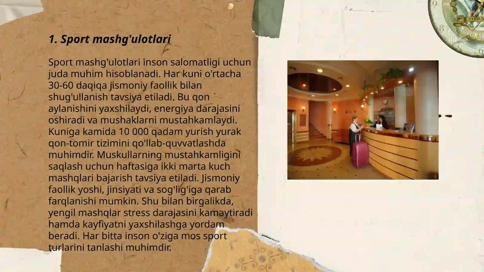 Sport mashg'ulotlari 3