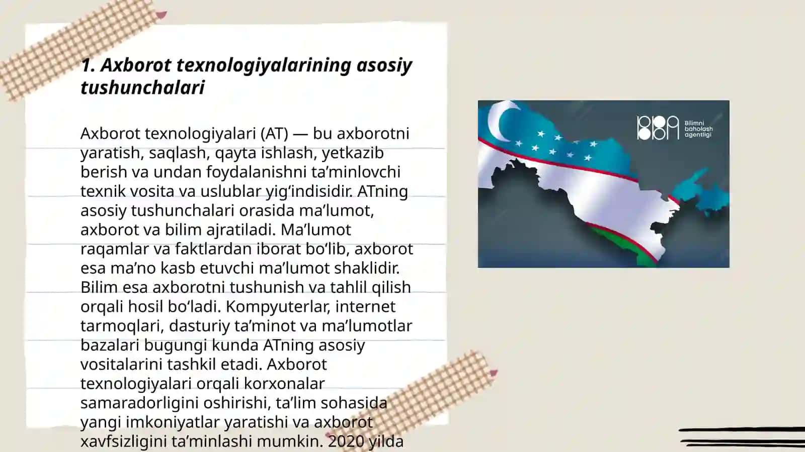 Axborot texnologiyalari 3